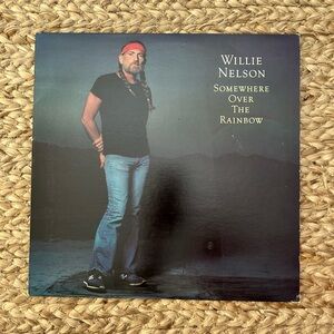 Willie Nelson vinyl album Somewhere Over the Rainbow